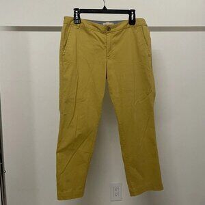 Banana Republic City Chino Pants – Petite 10P, Mustard